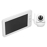 Innenkamera, 7-Zoll-Nachtsicht-Video-Babyphone mit Geteiltem Bildschirm für zu Hause (EU-Stecker)