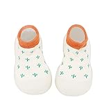 Baby Schuhe Mädchen Lauflernschuhe Neugeborenes Sockenschuhe Kleinkind Schuhe Junge Krabbelschuhe Weicher Boden Babysocken Rutschfest indoor Socken