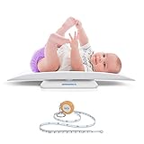 Daehung Industries Baby-Waage | Digitalwaage | Babys, Säuglinge, Erwachsene, Haustiere, Welpen, Katzen, Hunde | Babywaage – ideal für Neugeborene/Untergewicht/Frühgeborene | bis zu 100 kg – Neues 2022
