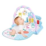 Baby Gym Spielmatte Baby | Krabbeldecke Für Baby | Baby Spielmatte | 5 In 1spieldecke Baby Gym Matte | Baby Musik Spielmatte | Krabbeldecke Für Baby Spielbogen | Baby Gym Spieldecke 0-6 Monate
