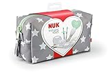 NUK Babypflege Welcome Set, perfekte Erstausstattung für Neugeborene, 7 NUK Produkte in einer schönen Tasche, 7 Stück (1er Pack)