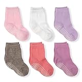 LA Active Stoppersocken - Kinder & Baby Socken 0-6 Monate bis 10 Jahre - Anti Rutsch Socken für Jungen und Mädchen - Kuschelig warme Kindersocken