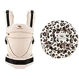 manduca Babytrage XT & Sling Tragetuch  Leo  Elastisches Babytragetuch mit GOTS Zertifikat für Babys & Neugeborene ab Geburt