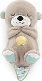 Fisher-Price FXC66 - Schlummerotter Spieluhr aus Plüsch, mit beruhigender Musik und rhythmischen Bewegungen zur Beruhigung, Babyspielzeug ab der Geburt ,1 Stück (1er Pack)