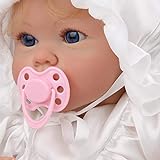 Ufolet Lebensechte Puppe, weiche Reborn-Puppe, schön schön für Kinder ab 3 Jahren Spiele spielend(53 * 20 * 15cm-KSRB001CEWA)
