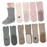 SOIMISS 5 Paar Baby-Anti-Socken Anti-Rutsch-Socken Für Kinder Socken Für Winter Grip-Socken Für Kleinkinder Anti-Socken Kleinkind-Bodensocken Atmungsaktive Socken Neugeborene Socken