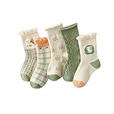 Anti Rutsch Socken Baby, Rutschfeste ABS Socken Kinder, Neugeborene Baumwolle Stoppersocken Antirutschsocken Krabbelsocken zur Geburt Mädchen Jungen Geschenk