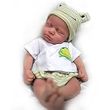Miaio 12' Junge Mikro Frühchen Ganzkörper Silikon Babypuppe Loulou Lebensechte Mini Reborn Puppe Surprice Kinder Anti-Stress My Melody