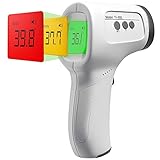 QQZM Infrarot Fieberthermometer - digitales Stirn Thermometer für Erwachsene, Kinder & Babys - kontaktlos & schnell
