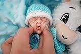 Miaio 7 zoll Junge Micro Preemie Ganzkörper Silikon Falsche Bady Puppe Lucas Lebensechte Mini Reborn Puppe Surprice Kinder Anti-Stress
