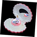 Alipis 1 Stück Box Musik Schmuckschatulle Baby Dekor LED Dekor Rotierenden Schmuck Veranstalter Drehbare Musikfigur Kinder Weihnachtsgeschenk Andenken Spieluhren Glühend Schmücken