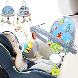 FPVERA Baby Spielzeug Kinderwagen - Spielbogen Babies Spielzeug mit Rassel Hängespielzeug Kinderwagenkette für Babybett Babyschale Geschenk Neugeborenes Junge Mädchen Babyspielzeug 0 3 6 9 12 Monate