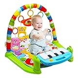 Spielbogen Baby, Krabbeldecke Für Baby Mit Spielbogen, Krabbeldecke Für Baby Spielbogen, Aktivitätsmatten Für Babys, Baby Fitnessrahmen, Für 0-36 Monate Säuglinge Zur Frühen Sensorischen Erkun