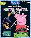 Peppa Pig Mein wutzig-tolles Kritzel-Kratzel-Buch: Kratzflächen mit tollen Mustern. Mit Bambus-Stick. Für Kinder ab 3 Jahren