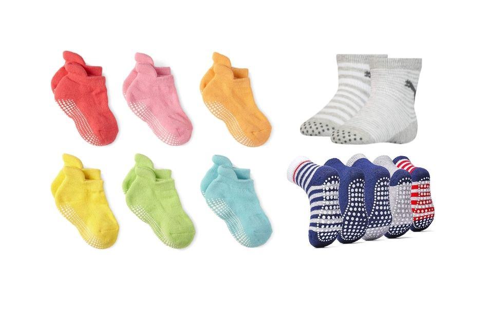 1 Para Neugeborenen Kleinkind Kniehohe Socke Baby SocAnti Rutsch KatzeYR 